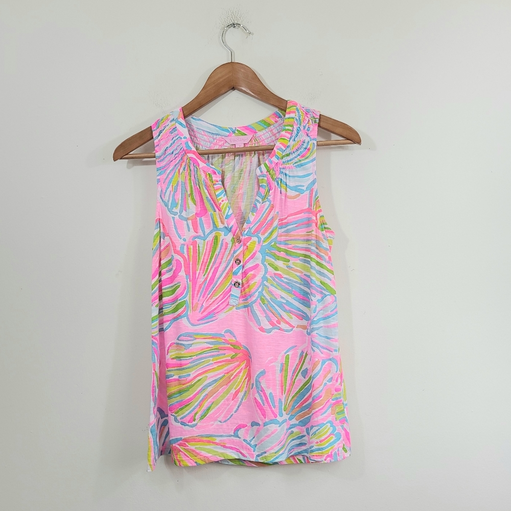 Lilly Pulitzer Essie top Shellabrate